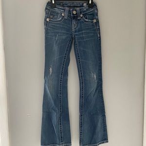 8 girls bootcut Miss Me jeans